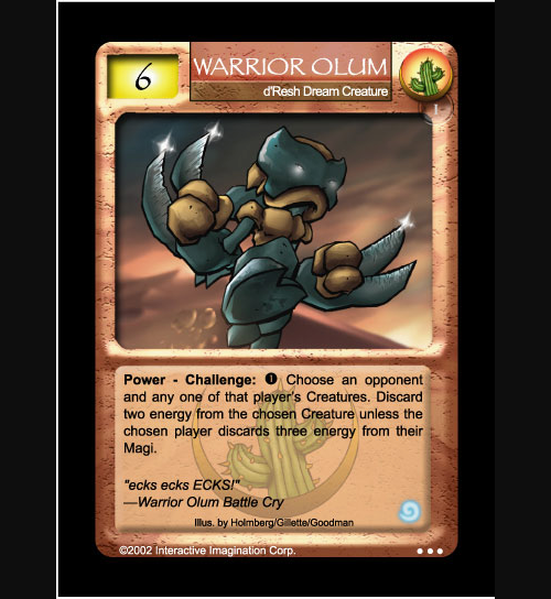 Warrior Olum - Foil